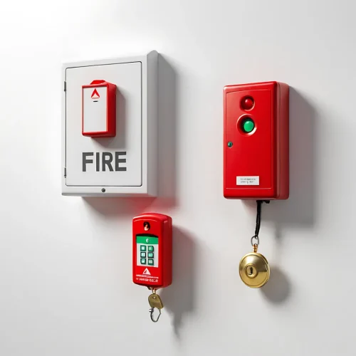 Botoeira de alarme de incêndio